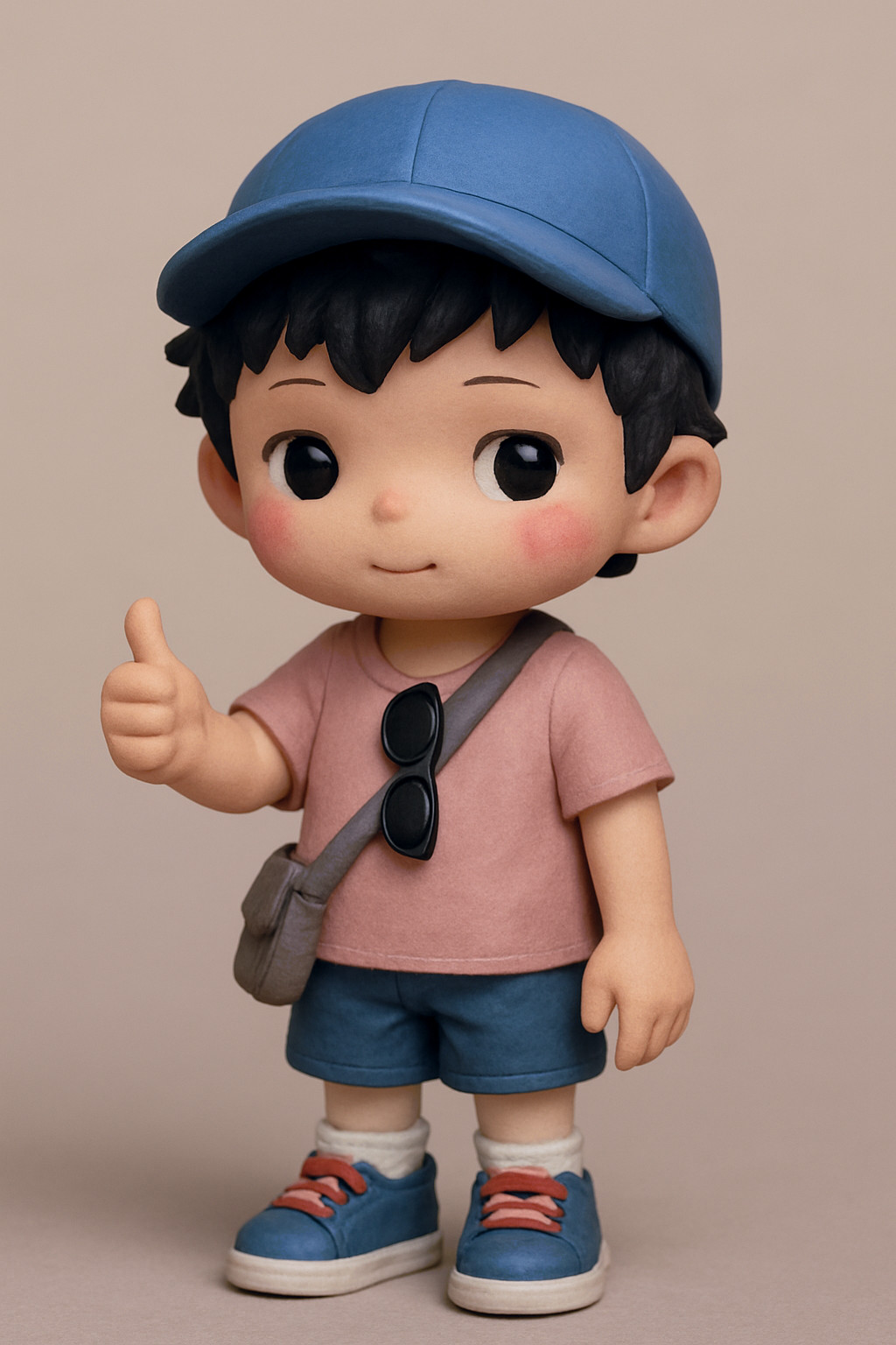 Hirono-style figurine with my expression